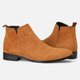 Maison Donati | Men’s Chelsea Boots – Sleek Square-Toe Design