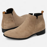 Maison Donati | Men’s Chelsea Boots – Sleek Square-Toe Design