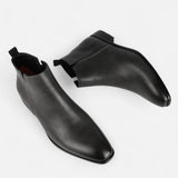 Maison Donati | Men’s Chelsea Boots – Sleek Square-Toe Design