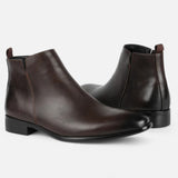 Maison Donati | Men’s Chelsea Boots – Sleek Square-Toe Design