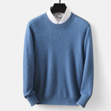Maison Donati | Men’s Wool Blend Crewneck Sweater – Classic Lightweight Knit