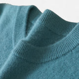 Maison Donati | Men’s Wool Blend Crewneck Sweater – Classic Lightweight Knit