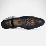 Maison Donati | Men’s Chelsea Boots – Sleek Square-Toe Design