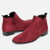 Maison Donati | Men’s Chelsea Boots – Sleek Square-Toe Design