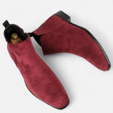 Maison Donati | Men’s Chelsea Boots – Sleek Square-Toe Design