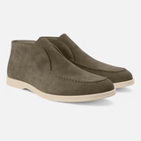 Maison Donati | High-Top Suede Loafers