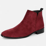Maison Donati | Men’s Chelsea Boots – Sleek Square-Toe Design