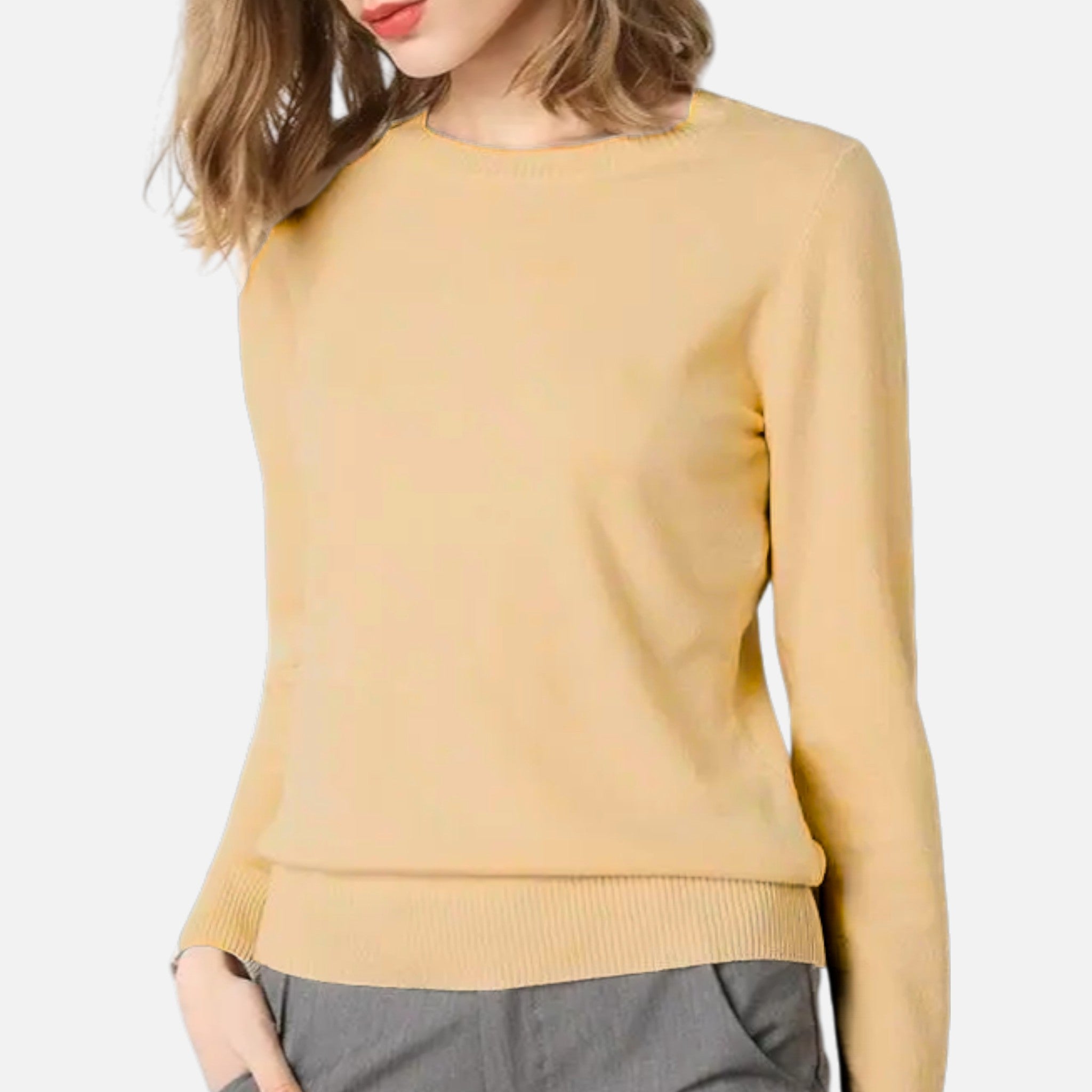 Maison Donati | Merino Wool Slim-Fit Crewneck Sweater