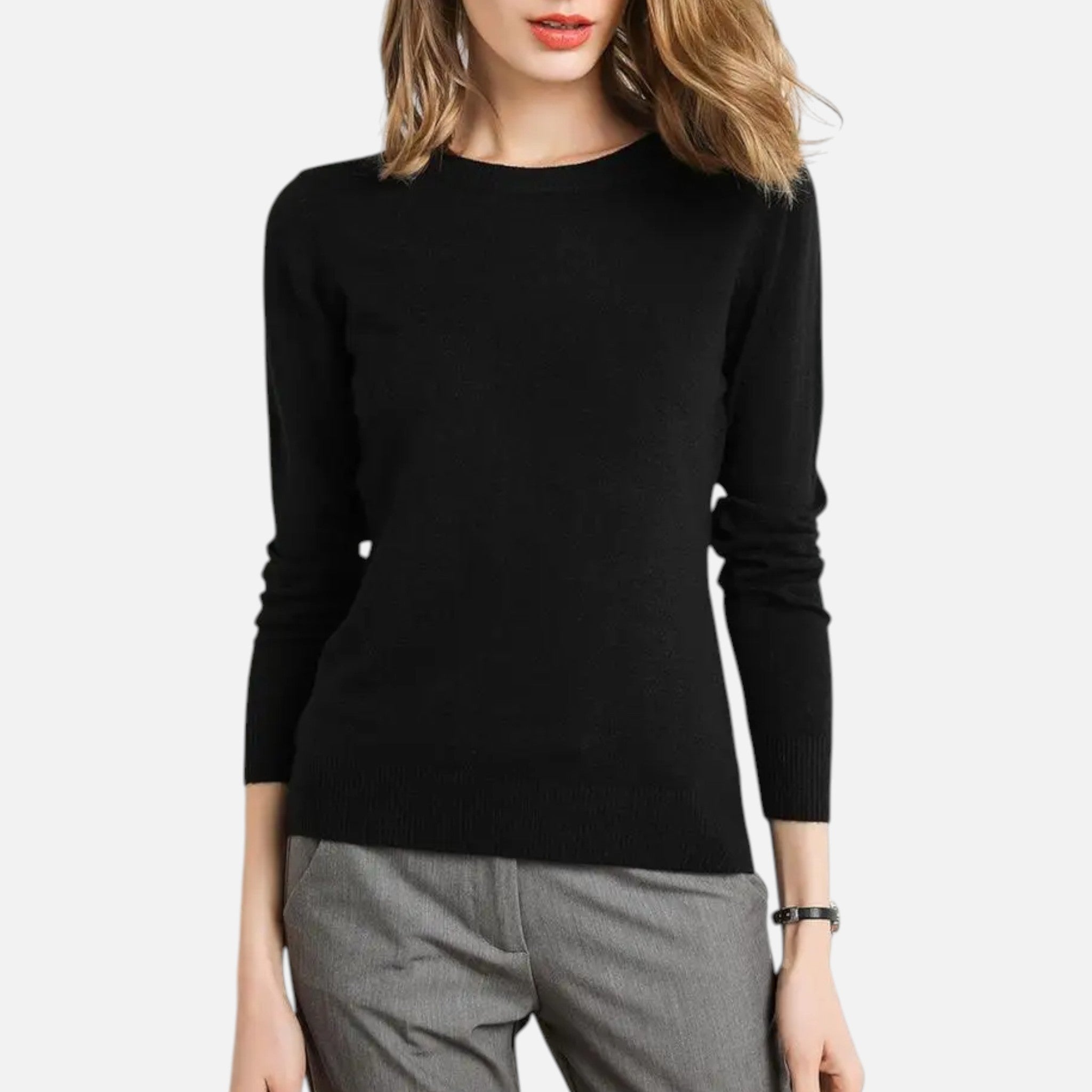 Maison Donati | Merino Wool Slim-Fit Crewneck Sweater