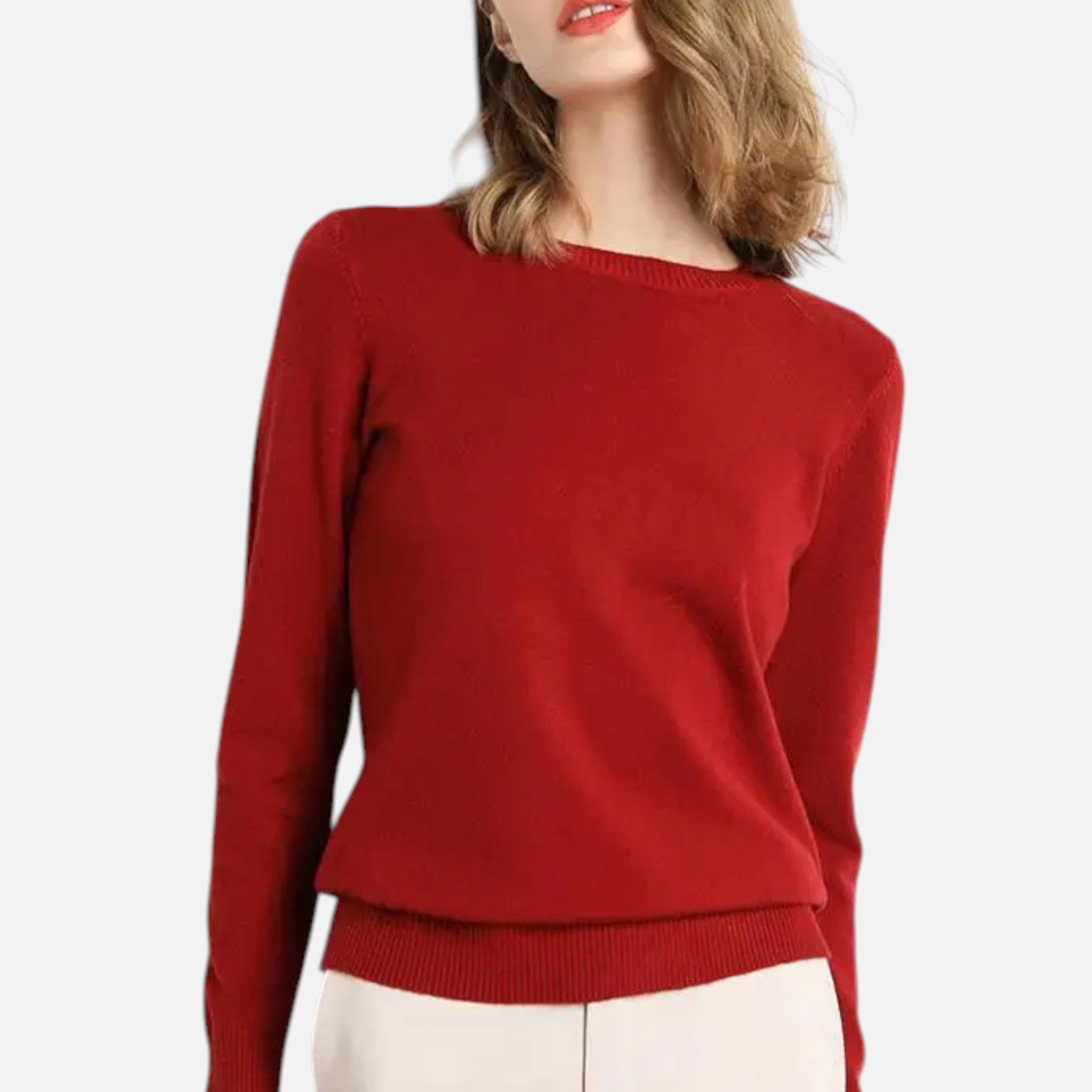 Maison Donati | Merino Wool Slim-Fit Crewneck Sweater