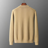 Maison Donati | Men’s Cashmere Wool Jacket – Button-Up with Classic Collar