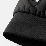 Maison Donati | Men’s Quilted Winter Jacket – Fleece-Lined Zip-Up