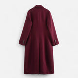 Maison Donati | Women's Double-Breasted Long Trench Coat