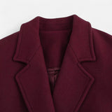 Maison Donati | Women's Double-Breasted Long Trench Coat