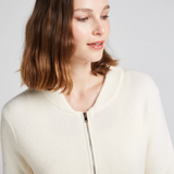 Maison Donati | Zip-Up Knit Cardigan – Slim Fit