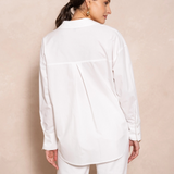 Maison Donati | Notched Collar Shirt – Relaxed Oversized Fit