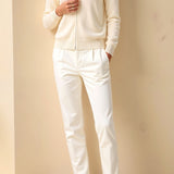 Maison Donati | Cotton Zip-Up Sweater – Slim Fit Stand Collar Knit
