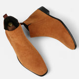 Maison Donati | Men’s Chelsea Boots – Sleek Square-Toe Design