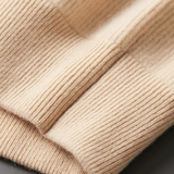 Maison Donati | Men’s Cashmere Wool Full Zip Cardigan – Ribbed Stand Collar