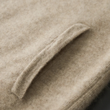 Maison Donati | Men’s Wool Zip Jacket – Minimalist Stand Collar