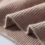 Maison Donati | Men’s Cashmere Wool Half Zip Sweater – Ribbed Mock Neck