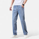 Maison Donati | Men’s Relaxed Straight-Leg Denim Trousers – Casual Jeans