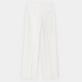 Maison Donati | High-Waisted Pinstripe Trousers – Wide-Leg Tailored Fit