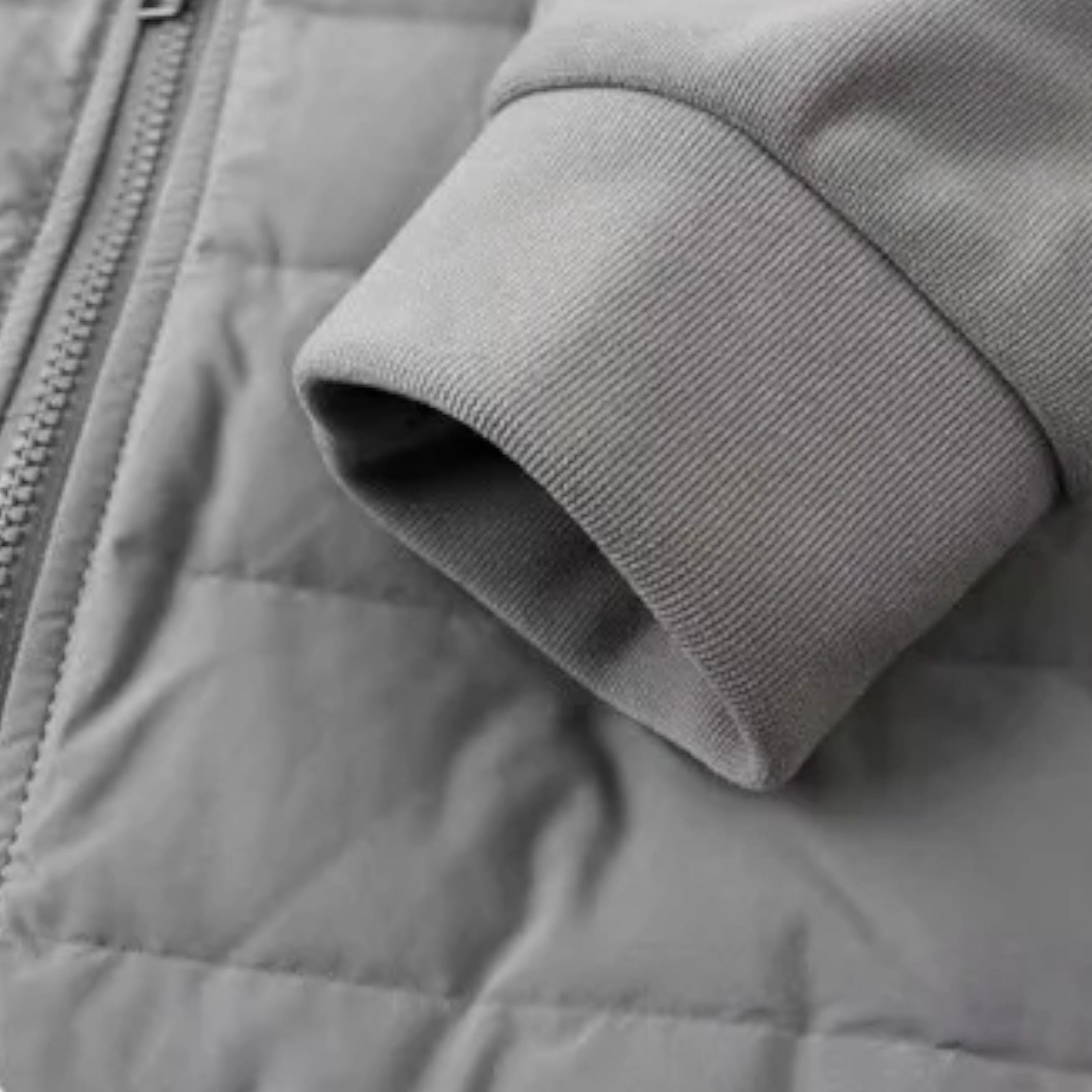 Maison Donati | Men’s Hybrid Hooded Zip-Up Jacket