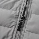 Maison Donati | Men’s Hybrid Hooded Jacket – Lightweight Quilted Zip-Up