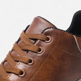Maison Donati | Men’s Leather Low-Top Sneakers – Minimalist Everyday Design