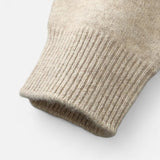 Maison Donati | Men’s Wool Blend Cardigan – Minimalist Open-Front Knit