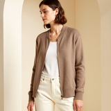 Maison Donati | Zip-Up Knit Cardigan – Slim Fit
