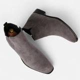 Maison Donati | Men’s Chelsea Boots – Sleek Square-Toe Design
