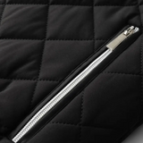 Maison Donati | Men’s Quilted Winter Jacket – Fleece-Lined Zip-Up