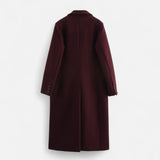 Maison Donati | Women's Double-Breasted Long Trench Coat