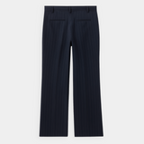 Maison Donati | High-Waisted Pinstripe Trousers – Wide-Leg Tailored Fit