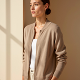 Maison Donati | Zip-Up Knit Cardigan – Slim Fit