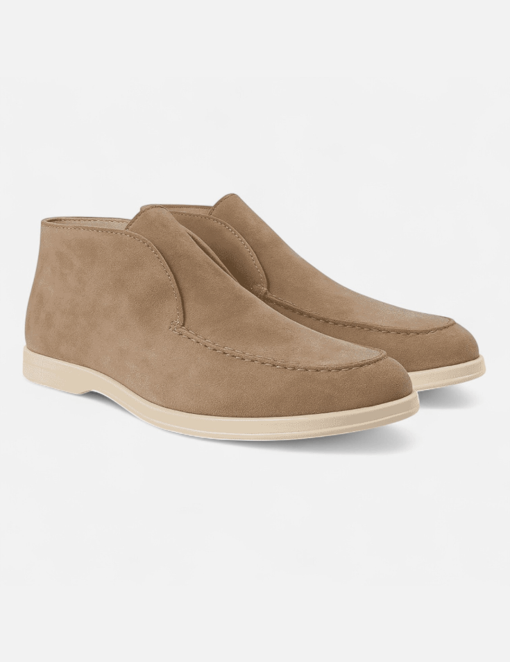Maison Donati | High-Top Suede Loafers