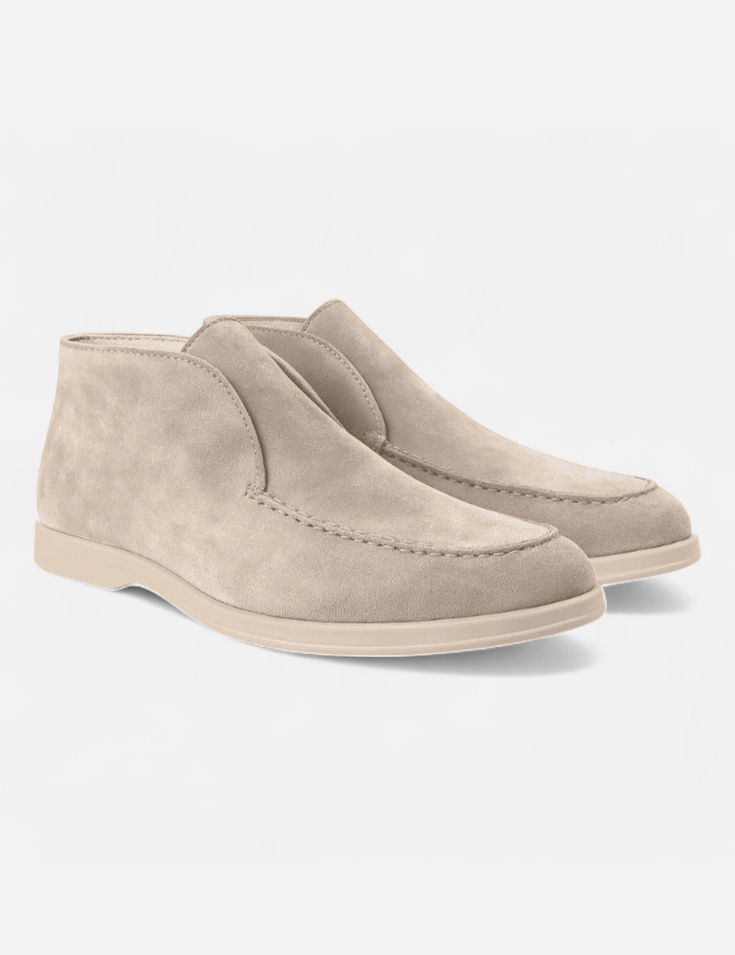 Maison Donati | High-Top Suede Loafers