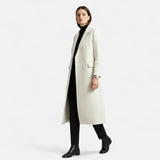 Maison Donati | Women's Double-Breasted Long Trench Coat