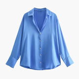 Maison Donati | Women's Button-Up Shirt - Long Sleeve