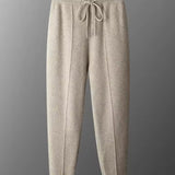 Maison Donati | Merino Wool Lounge Set – Cardigan & Drawstring Pants