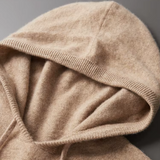 Maison Donati | Men’s Wool Knitted Hoodie – Classic Pullover Design
