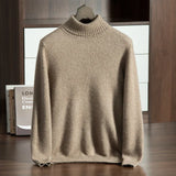 Maison Donati | Men’s Wool Turtleneck Sweater – Classic Knit Design