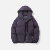 Maison Donati | Unisex Hooded Puffer Jacket - Lightweight Insulated Winter Coat