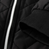 Maison Donati | Men’s Quilted Winter Jacket – Fleece-Lined Zip-Up