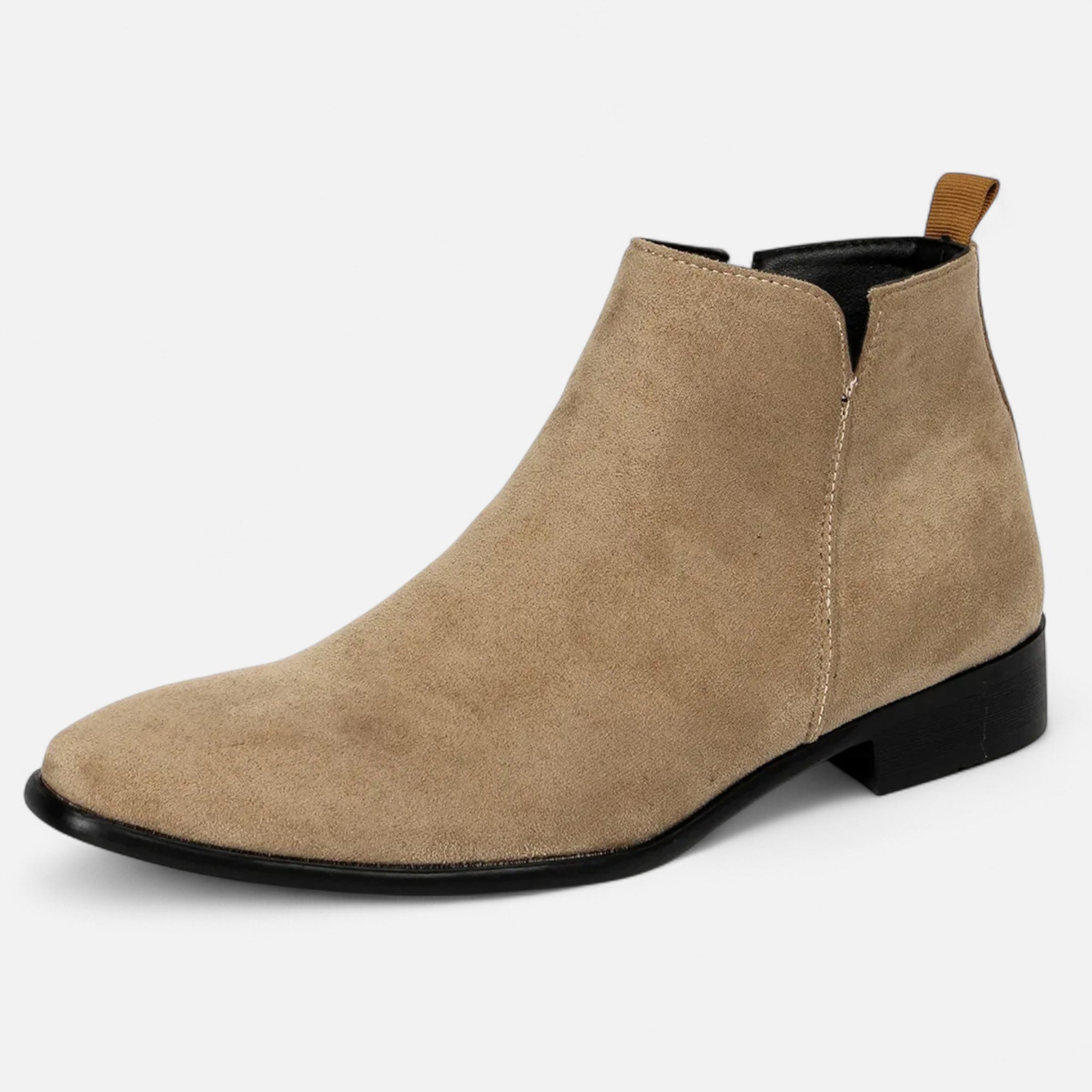 Maison Donati | Men’s Chelsea Boots – Sleek Square-Toe Design