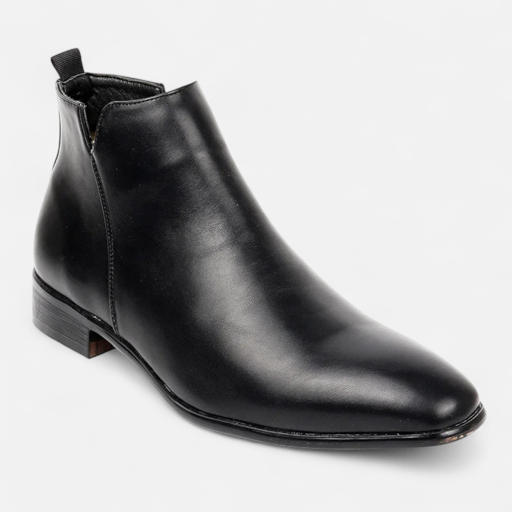 Maison Donati | Men’s Chelsea Boots – Sleek Square-Toe Design
