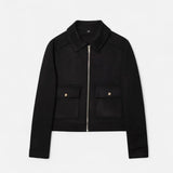 Maison Donati | Women’s Elegant Winter Zip Jacket