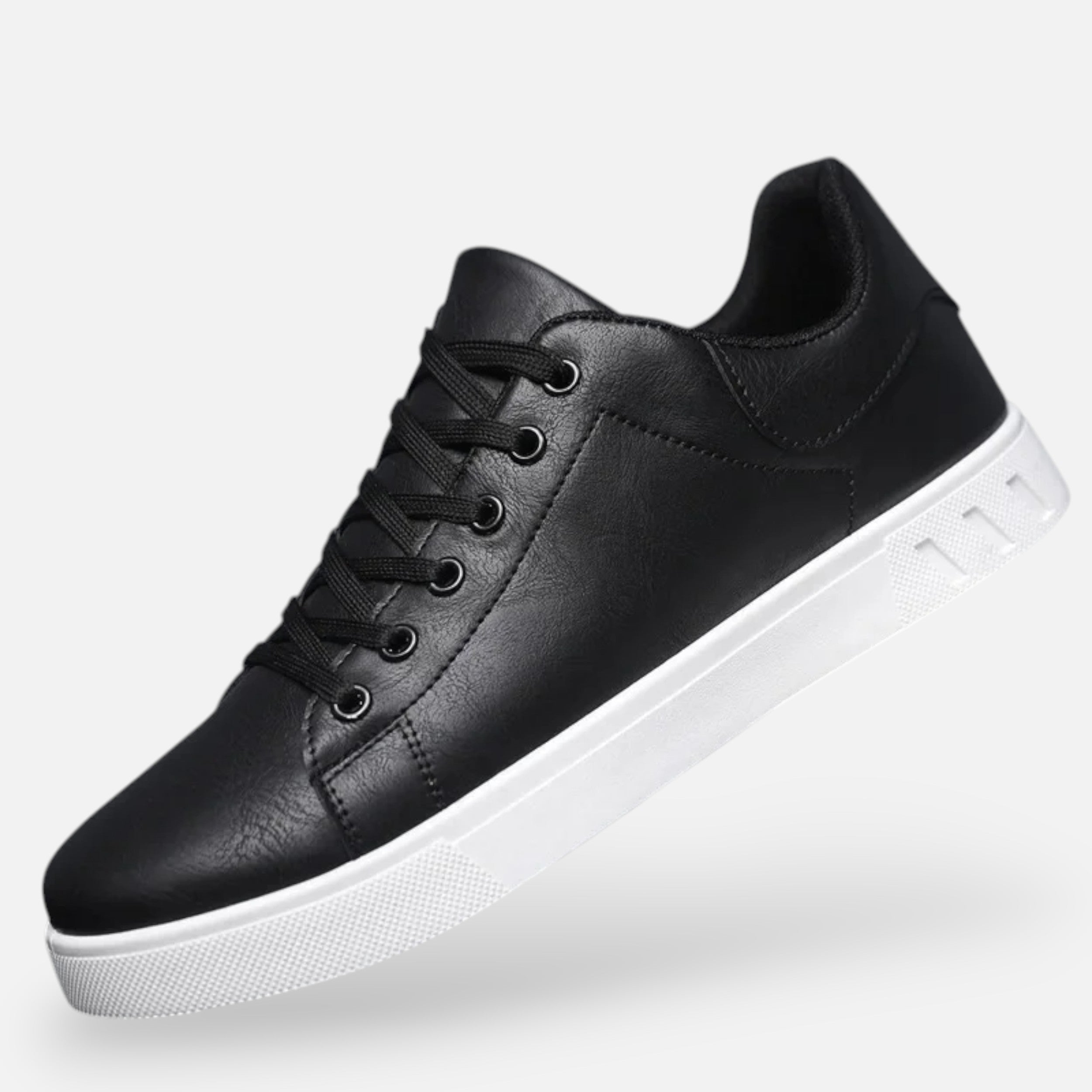 Maison Donati | Men’s Leather Low-Top Sneakers – Minimalist Everyday Design
